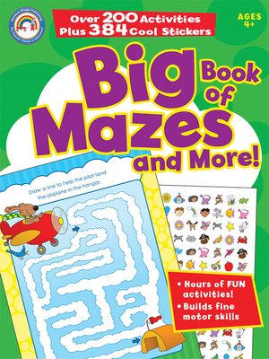 cover image of Big Book of Mazes and More!, Grades PK - 1